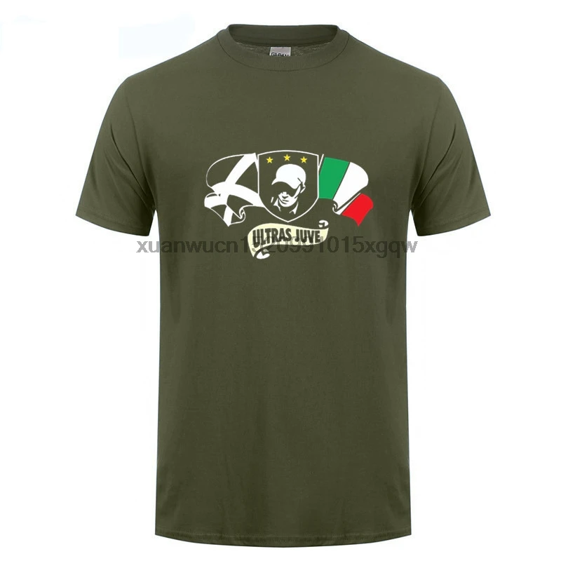 GILDAN брендовая новая футболка Мужская хлопковая мужская одежда Soccers Ultras Italia