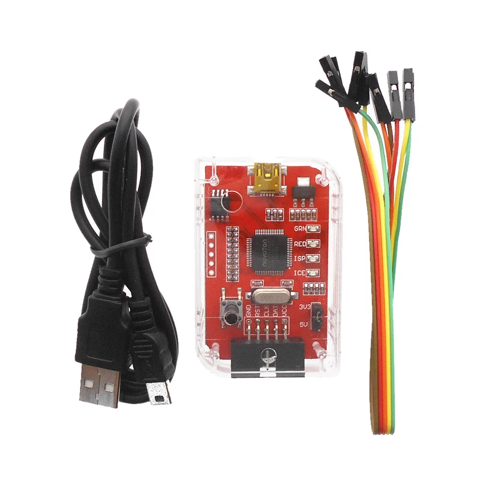 ICP programmer for Nu-Link Nu Link Nuvoton ICP emulator downloader support online/offline programming M0/M4 series chips