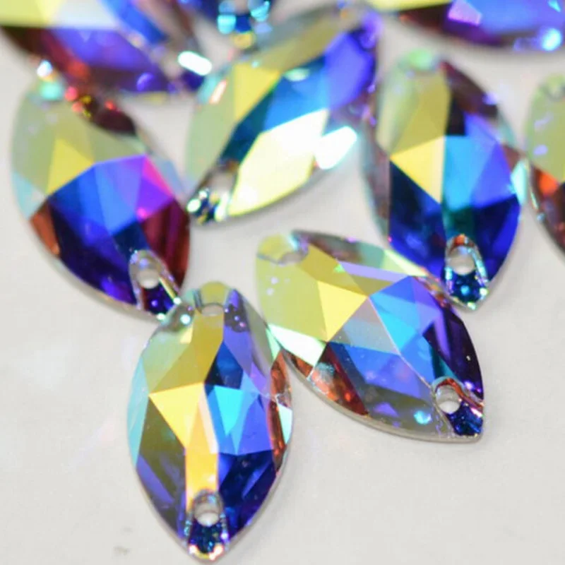 SW 라운드 Rivoli 드롭 크리스탈 AB 체코 실버베이스 라인 석 Strass 오스트리아 돌에 바느질 의류 쥬얼리에 대한 스페이서 버튼