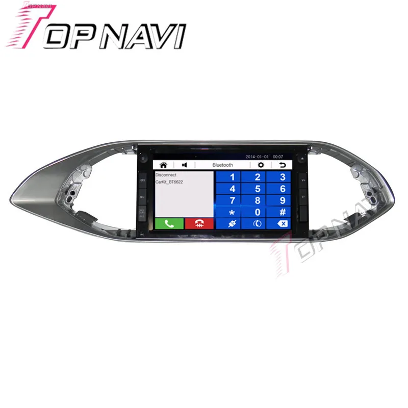 Excellent Topnavi 8" Car DVD GPS For peugeot 308S Car Radio Multimedia Audio Stereo In Dash,Wince System 3