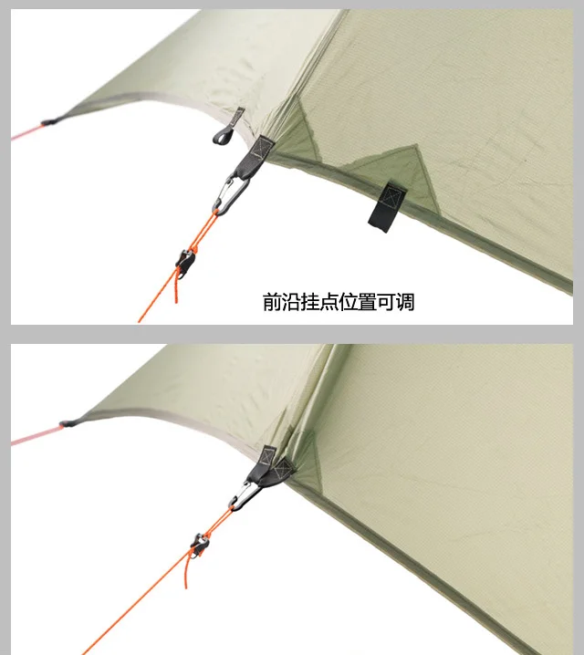 Leve da Barraca da Mosca da Chuva Impermeável do Silicone Lona Ultra Revestimento 20d 3 Cheap Barraca de sol