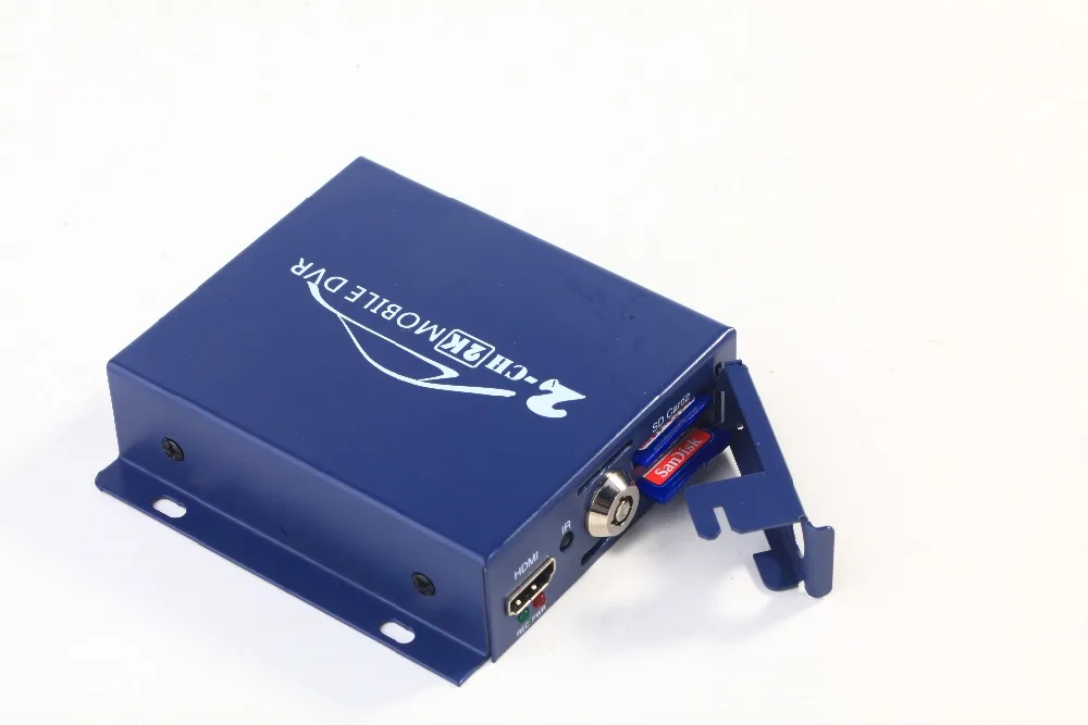  Il più piccolo HD 1080 P 2 Canale SD DVR con compressione G711 audio sincronizzazione di Audio e vi