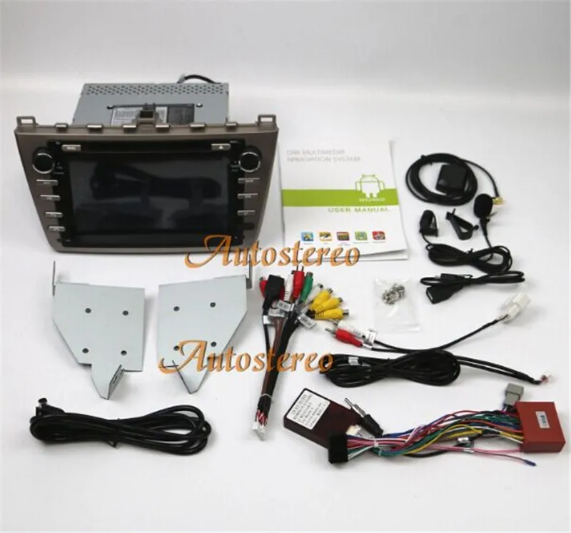 Excellent Android 9.0 32GB Car DVD player GPS navigation radio Stereo for Mazda 6 Atenza 2008-2012 multimedia radio tape recorder headunit 7