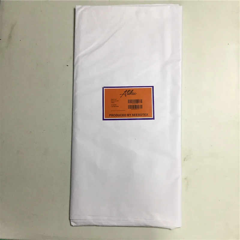 

10Yards African Brocade Atiku Men Fabric Men Material Nigeria Soft Cotton Polish Atiku For Men Germant SEESOTEX-AT30