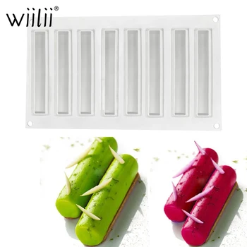 

Silicone Baking Cake Mold For Pudding Puff Mousse Chocolates Dessert Cakes Decorating Bake Tools Bakeware Tool Pan