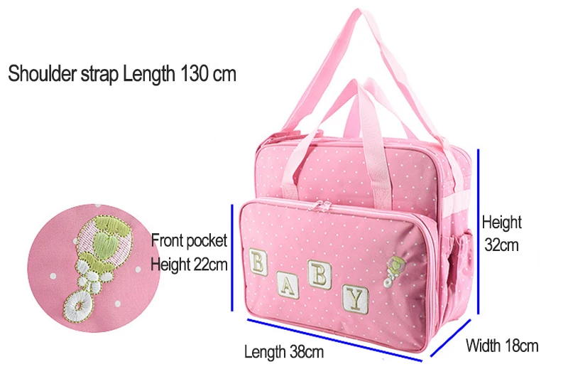 Детские Пеленки сумки для мам подгузник сумка дорожный органайзер для подгузников Сумка для кормления для детской коляски путешествия