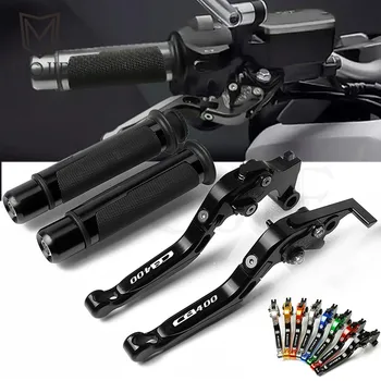 

For Honda CB-1 CB400F CB 400F CB 400 F 1989 1990 1991 Motorcycle Hand Grip Lever CB-1 CB400F CNC Brake Clutch Lever Handlebars