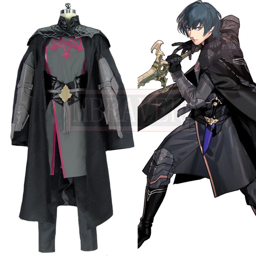 

Fire Emblem Three Houses Male Protagonist Byleth Beleth Beres Cosplay Costume Party Christmas Halloween Custom Made Any Size