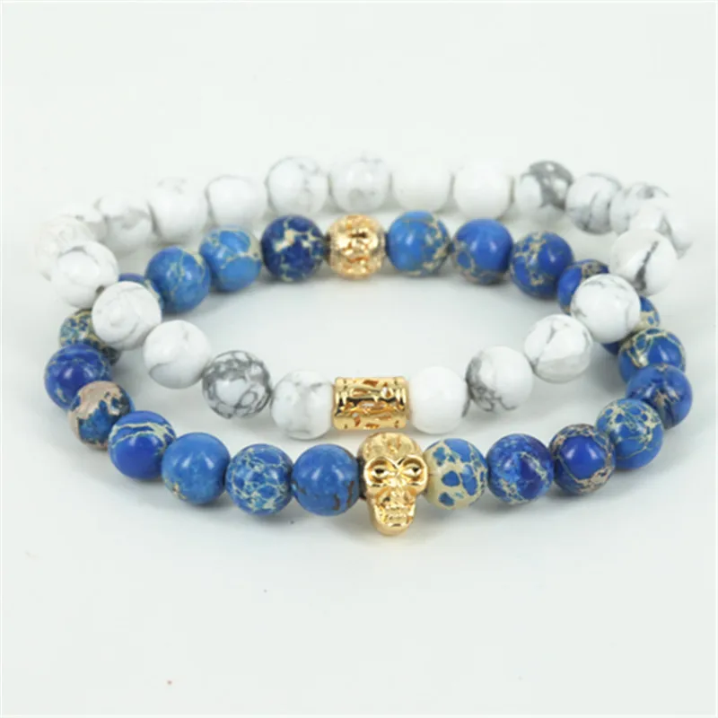 Мужской и женский браслет с бусинами золотистого цвета 8 мм|bracelets for|natural stone