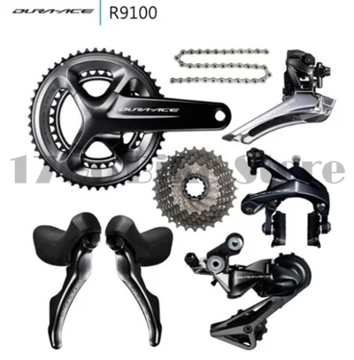 Shimano Тормозные колодки Dura Ace 9100 R9100 groupset 2*11 s 22 дорожный велосипед группа | Спорт и