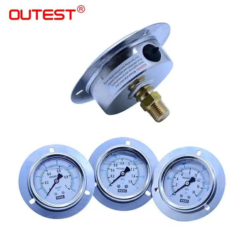 OUTEST Vacuum Manometer Mini Dial Air Vacuum Pressure Gauge Meter