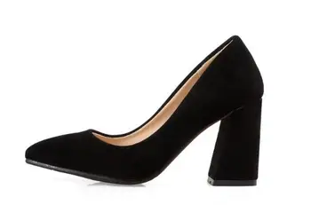 

Zapatos Mujer Wedding Shoes Woman Ladies High Heels Women Pumps Chunky Fashion Elegant Chaussure Femme Nice Spring C161661