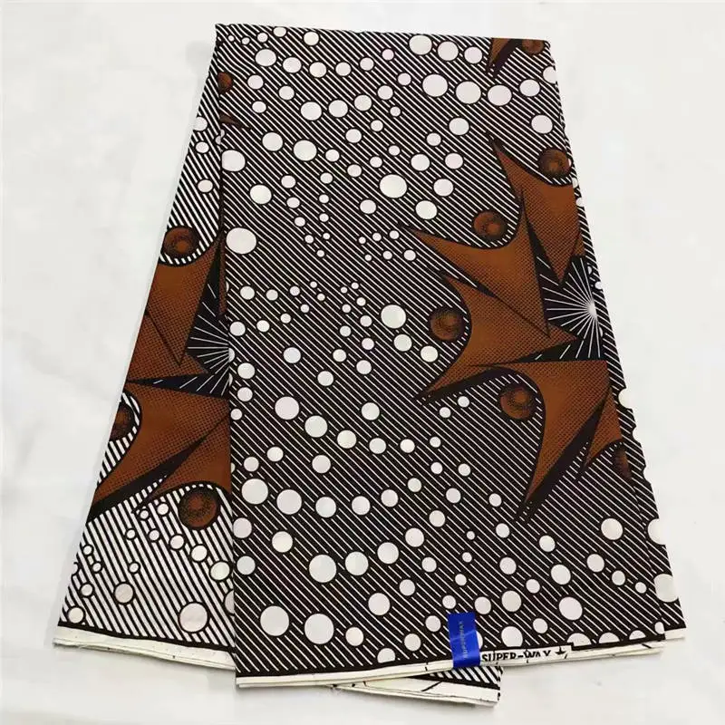 

DF!African wax printed fabric veritable wax hollandais style real Nigeria Ankara Africa java wax fabric ! J42681