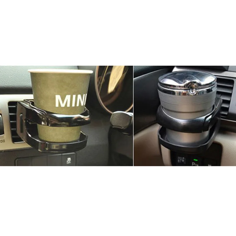 Черный экологический универсальный автомобильный прицеп держатель чашки для напитков вентиляционное отверстие крепление бутылка для кофе подставка
