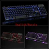 Russian Backlight Gaming keyboard Computer Keyboard mouse Mecanico Game Led Backlit Usb With Mechanical feel Russian keyboard ► Photo 2/6