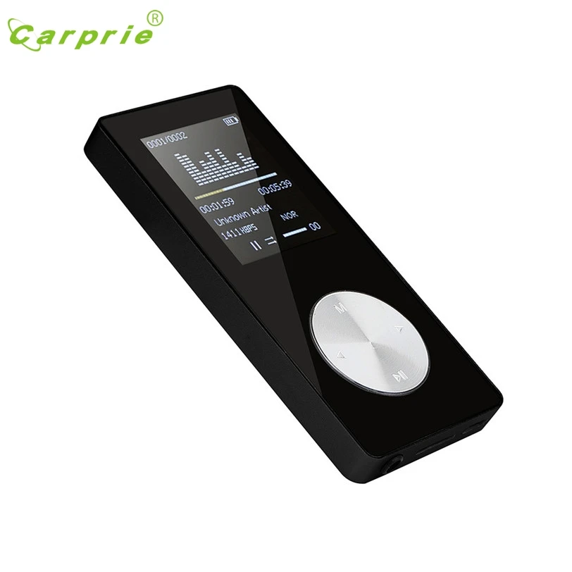 CARPRIE mp3 плеер 1 8 дюйма TFT черный 4G HiFi без потерь звука музыкальный FM рекордер TF