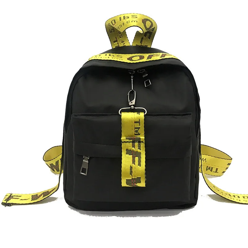 

Casual Letter Backpack Women School Bag Back Shoulder Black Bookbag Female Travel Backpack Female Bagpack Mochila Feminina 2019