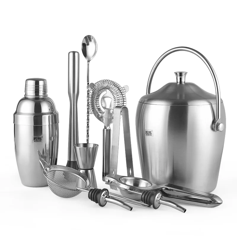 Premium Barware / Bar Tool Set Bartender Kit Shaker Optional , Ice