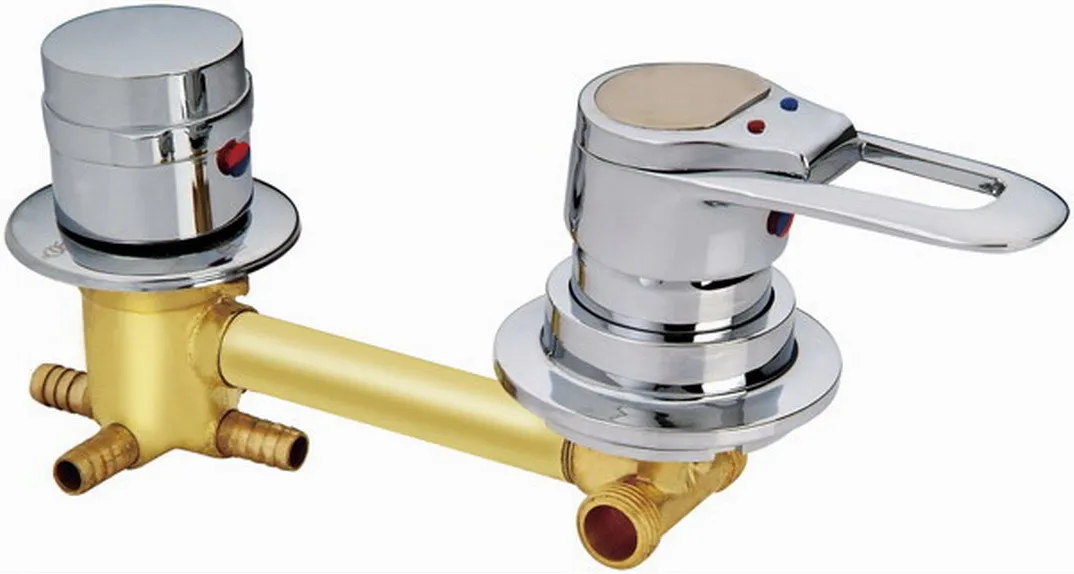 Copper shower room faucet ,shower room 2/3/4/5 mixing valve, shower
