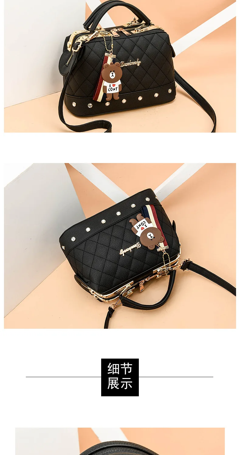 autumn winter Stylish New style one-shoulder cross-body bag Korean-style fashion women bag square sling bag generat