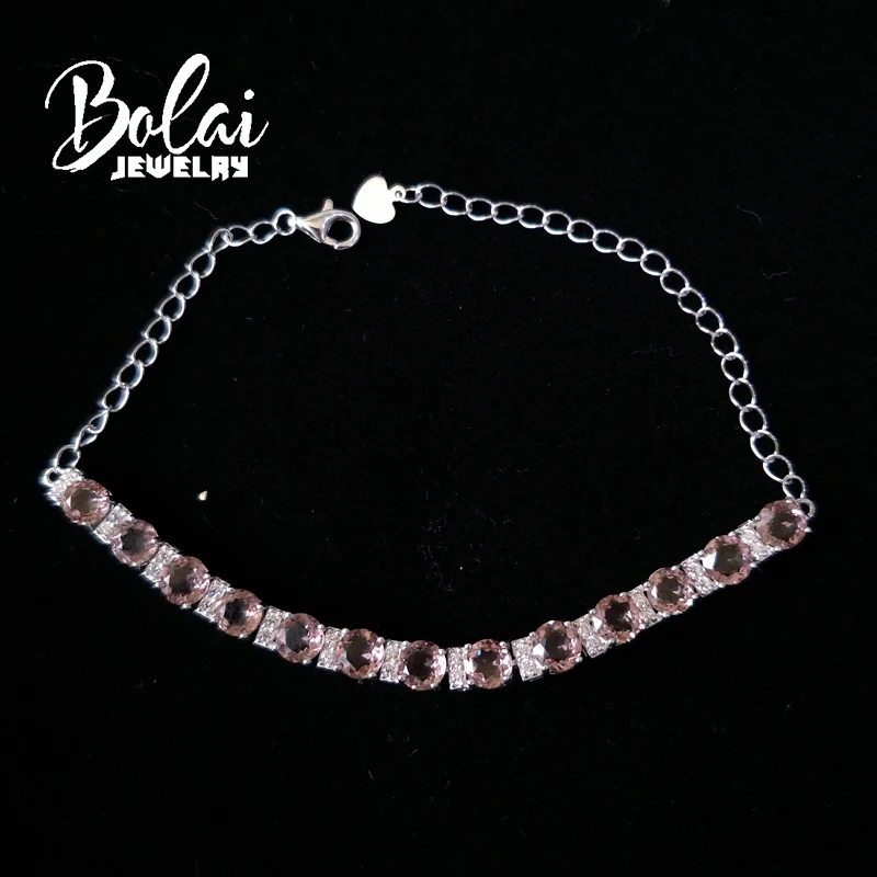 Bolaijewelry, браслет из стерлингового серебра 925 пробы с удивительным изменением цвета, созданным zultanit diaspore fine jewelry для девочек хороший подарок