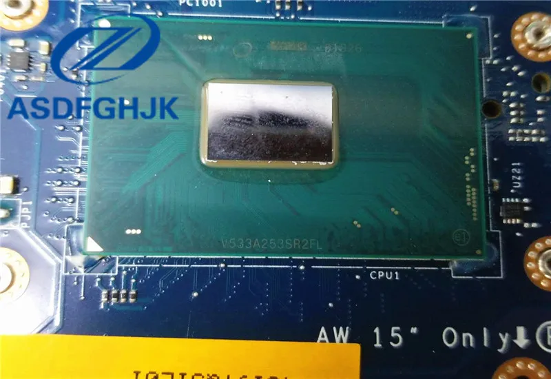 Материнская плата для ноутбука H6J09 0H6J09 CN Dell Alienware 17 R3 материнская AAP11 LA C911P DDR4 I7 6820HK