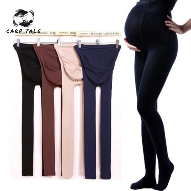 

Velvet Women Adjustable High Waist Leggings High Elastic Maternity Leggings Pregnant Clothes Pants for Women Stockings Plus Size