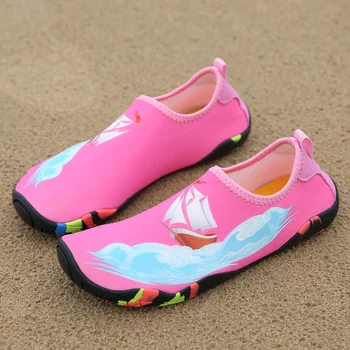 

Children Summer Water Shoes Women Men Beach Pool Barefoot LightWeight Aqua Shoes Outdoor Quick Dry Sandals For Kids Girl Boy