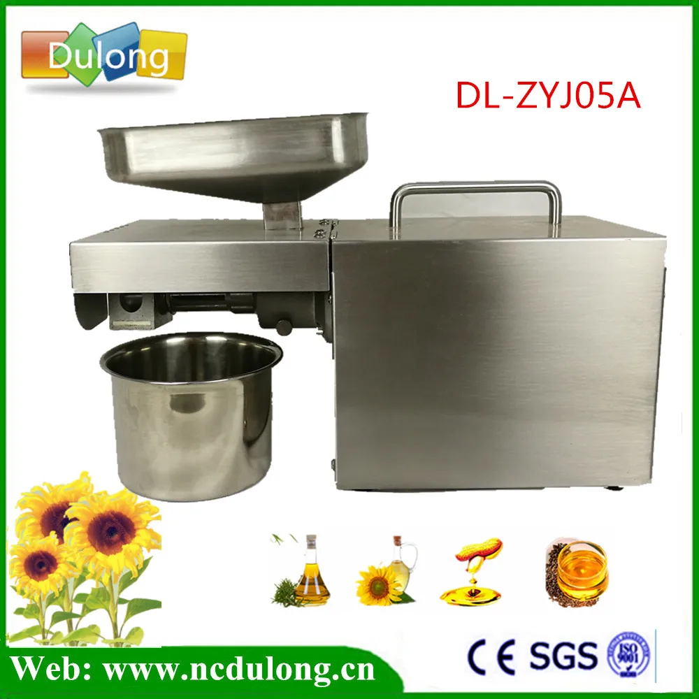 Automatic home use Oil Press Machine Nuts Seeds Oil Presser Pressing