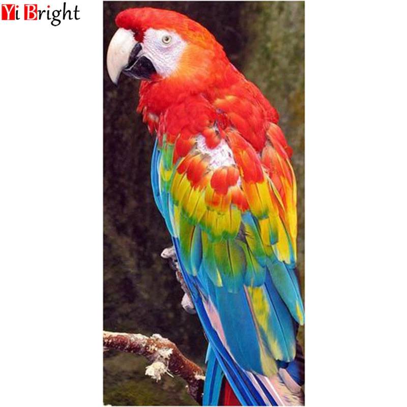 Cute Two Parrots Diamond Painting Mosaic Embroidered Kit Craft Art Decor YI Cute Two Parrots Diamond Painting Mosaic Embroidered Kit Craft Art Decor YI