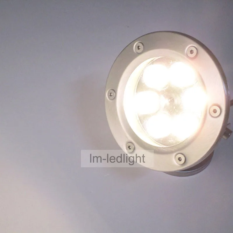 24 V led, подходит для использования в 5 W 6 W IP68 водонепроницаемый бассейн светодиодный светильник Bridgelux 45mil Теплый/чистый белый RGB пруд фонтан 4 шт