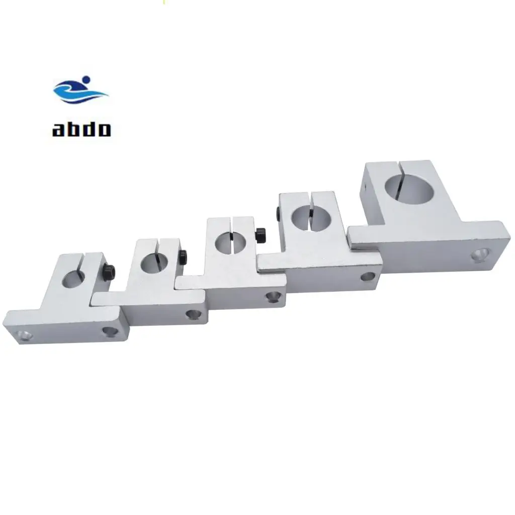 عالية الجودة 12 قطعة/الوحدة شحن مجاني SK12 12 ملليمتر الخطي تحمل السكك الحديدية رمح دعم XYZ الجدول CNC راوتر SH12A