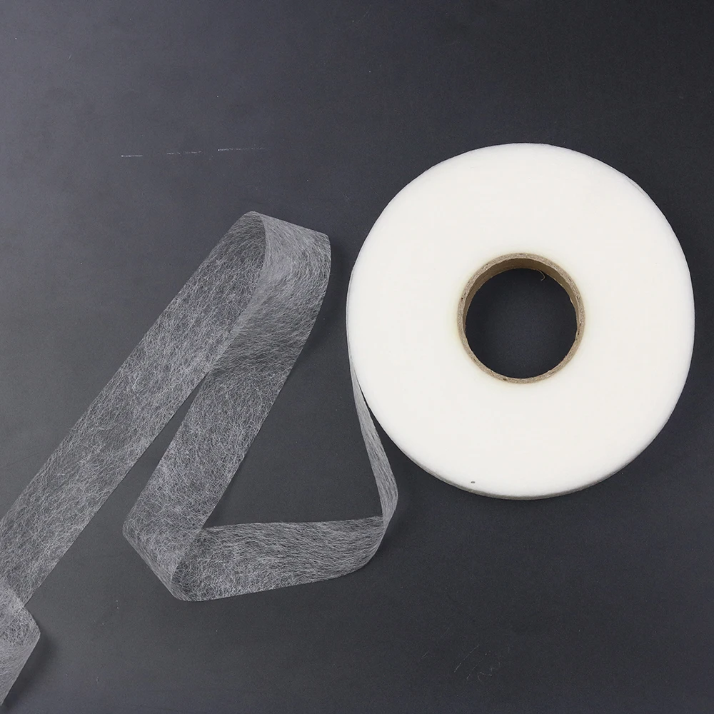 White 100m Double Side Iron On Hemming Tapes Wonder  Fusible Bonding