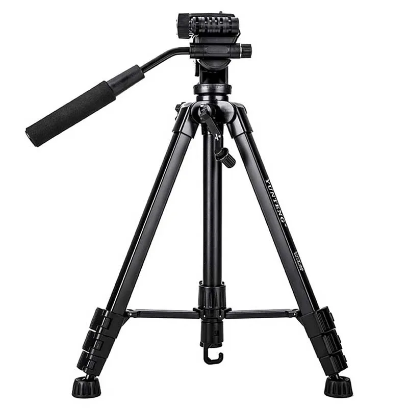 

1.5m Yunteng VCT-60 Compact Travel Tripod Monopod with 360 Fluid Video Tripod Head for SLR Cameras DV Smartphones