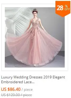 Королевское свадебное платье 2019 с Свадебные перчатки Роскошные атласные Vestido De Noiva платье со шнуровкой сзади торжественное платье