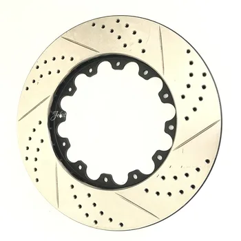 

Jekit full set 9040 caliper with pad and 355*32mm drilled and grooved disc with center cap and bracket brake hose for Camry 2009