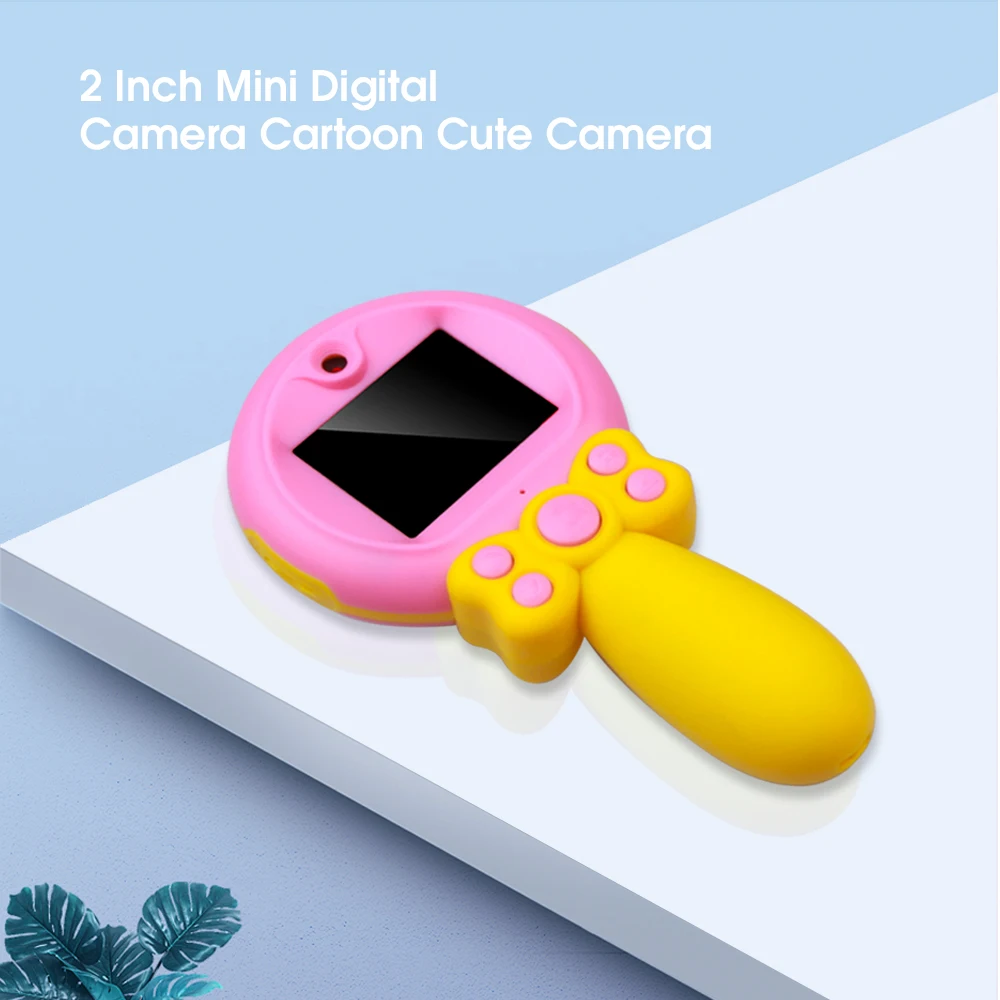 

KEBIDU 1080P HD Screen Mini Digital Photo Camera 2 Inch Screen Kids Cartoon Cute Camera Handheld Selfie Camera Kids Toy