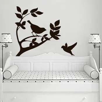 

Bird Wall Art Tree Decals Nursery Bedroom Home Decor Vinyl Decal Stickers