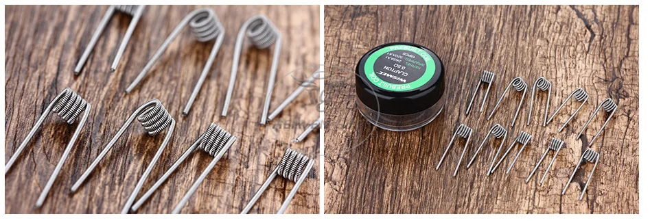 10pcs WISMEC Clapton Coil3