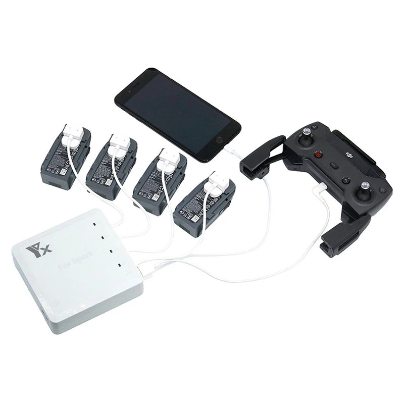 Dji Flip Battery Pack Battery Charging Adaptor Converter For DJI