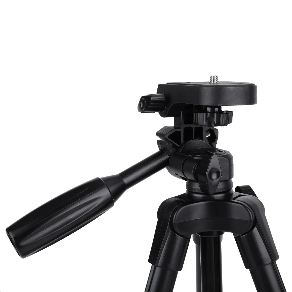 VCT-520 легкий штатив для камеры стенд ж/3-ПУТЬ Head + сумка для Canon Nikon sony DSLR