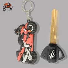 Motorcycle Model Keychain Keyring Key Chain Key Ring Accessories Keys Embryo Soft Rubber for Suzuki Hayabusa GSXR 1300 new motorcycle soft rubber key ring keychain keyring for ducati logo ducati