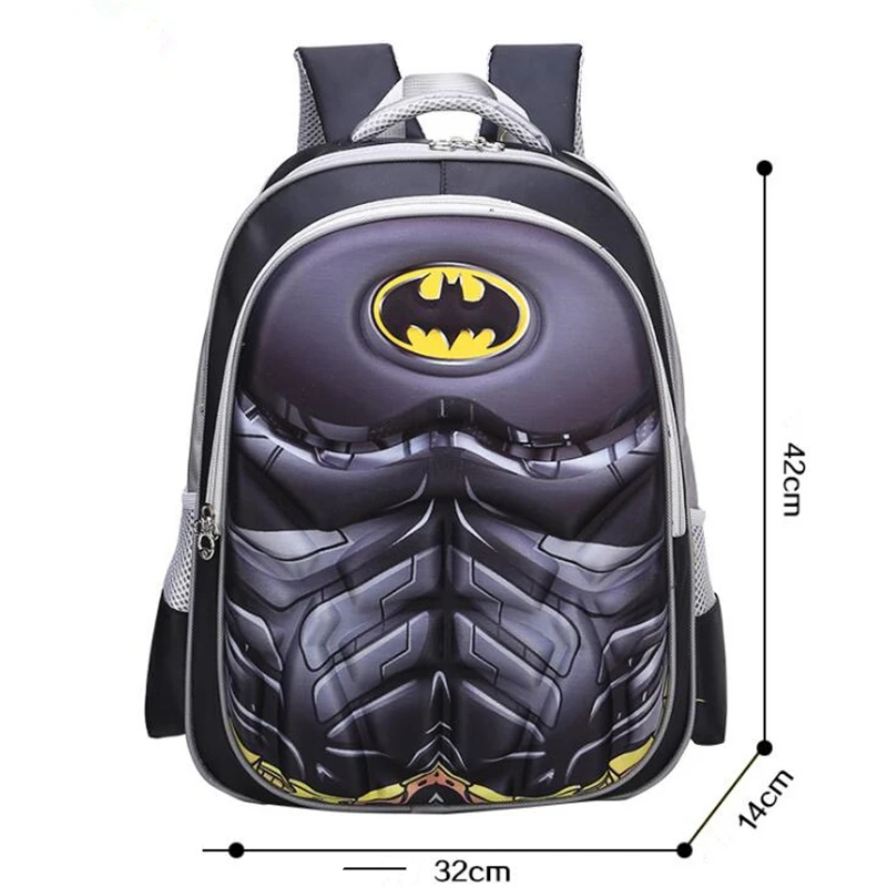 Новый Ultraman Капитан Америка Железный человек автомобиль девочка детская школьная сумка-рюкзак школьные сумки холщовые детские