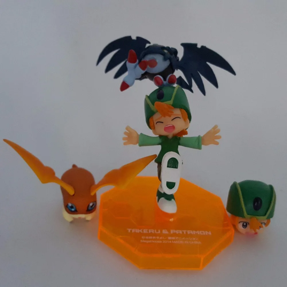 GEM Digimon Adventure Patamon /& Takaishi Takeru PVC Figure Anime Toy Gift
