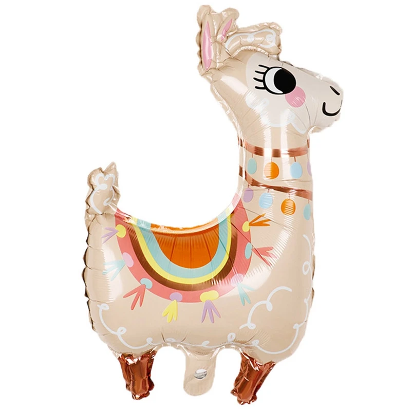 

1pc Llama Foil Balloons cartoon animal unicorn balloon decoration Birthday Wedding favors and gifts Alpaca balloons helium balls