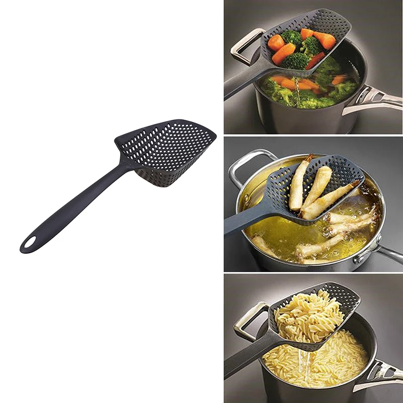 WCIC Reuse Colander Drain Veggies Scoop Filter Nylon Scoop Vegetable
