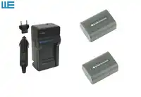 2X NP-FV50 FV50 NP-FV30 NP-FV40 FV70 FV100 Battery+Charger for Sony DCR-PJ5 SR78 SR88 SX20 SX21 SX33 SX34 SX43 SX44 SX45 SX63