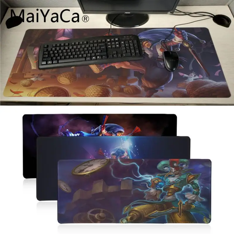 

Maiyaca League of Legends Shaco Anti-Slip Durable Rubber Gaming Mouse Pad Gamer Game Mouse pad Anime Mousepad mat Speed Version