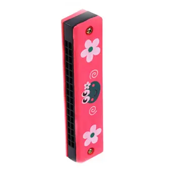 

Baby Kids Wooden Harmonica 16 Holes Kids Funny Creative Toy Music Instrument Early Educational Attractive Developmental Toy New
