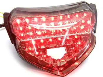 

motorcycle smoke LED inter grated reflector brake tail light for 2004 2005 Suzuki GSX R 600 750